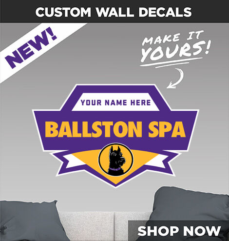 Ballston Spa Scotties The Official Online Store Make It Yours: Wall Decals - Dual Banner