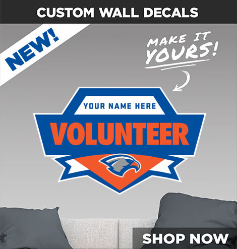 VOLUNTEER HIGH SCHOOL FALCONS Make It Yours: Wall Decals - Dual Banner