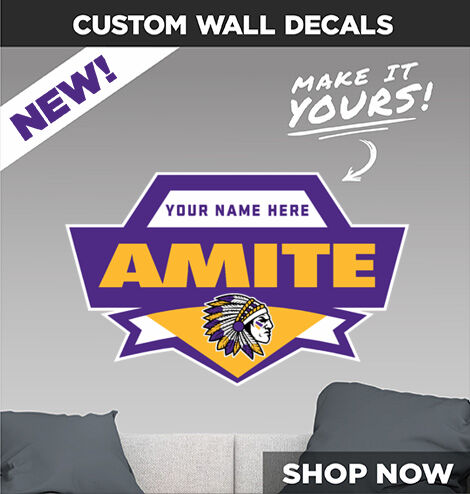 AMITE HIGH SCHOOL WARRIORS Make It Yours: Wall Decals - Dual Banner