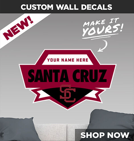 Santa Cruz Cardinals Make It Yours: Wall Decals - Dual Banner