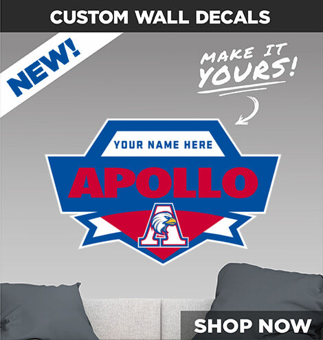 Apollo Eagles Make It Yours: Wall Decals - Dual Banner
