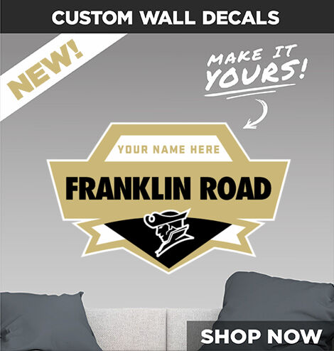 FRANKLIN ROAD CHRISTIAN SCHOOL Minutemen Make It Yours: Wall Decals - Dual Banner