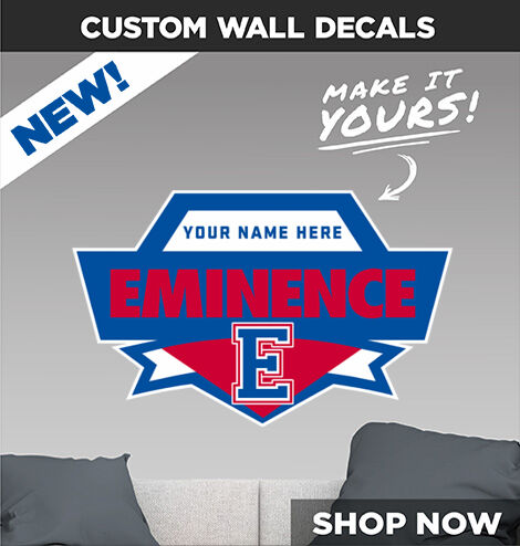 Eminence Warriors Make It Yours: Wall Decals - Dual Banner