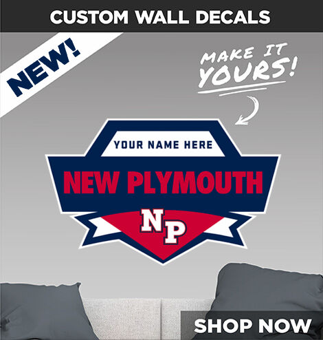 New Plymouth Pilgrims Make It Yours: Wall Decals - Dual Banner