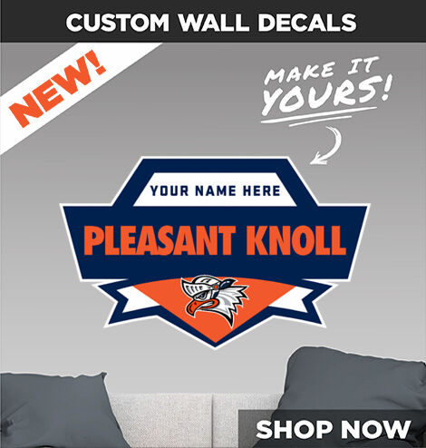 Pleasant Knoll Knighthawks Decal Dual Banner Banner
