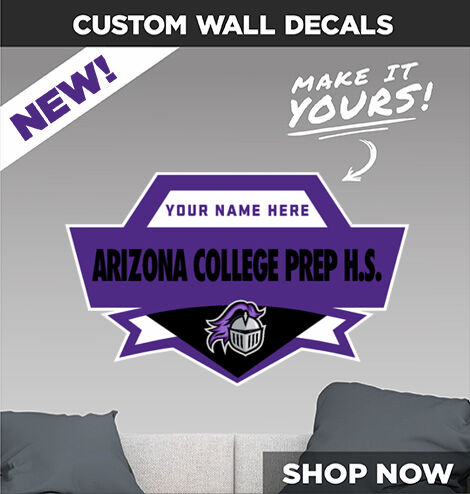 Arizona College Prep Knights Decal Dual Banner Banner