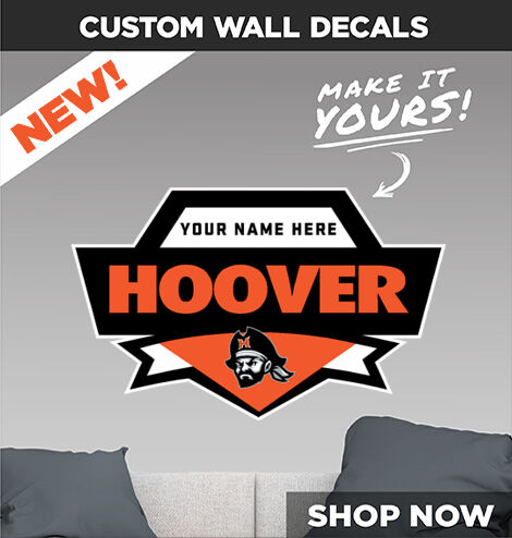 Hoover Buccaneers The Official Online Store Make It Yours: Wall Decals - Dual Banner
