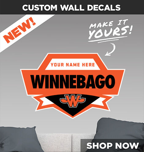 Winnebago Indians Make It Yours: Wall Decals - Dual Banner