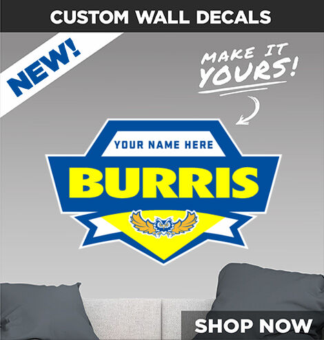 Burris Owls Make It Yours: Wall Decals - Dual Banner