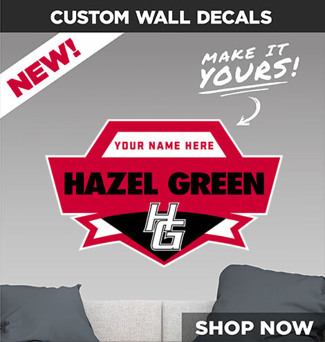 Hazel Green Trojans Make It Yours: Wall Decals - Dual Banner