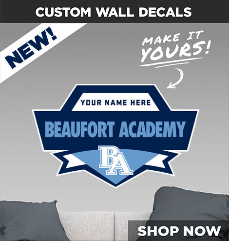 Beaufort Academy Eagles Decal Dual Banner Banner