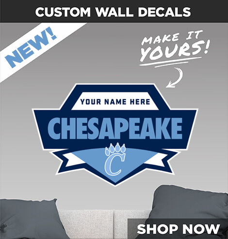 Chesapeake Cougars Make It Yours: Wall Decals - Dual Banner