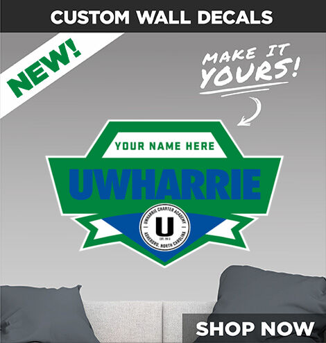 Uwharrie Eagles Make It Yours: Wall Decals - Dual Banner