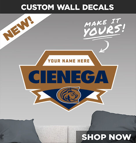 Cienega Bobcats Make It Yours: Wall Decals - Dual Banner