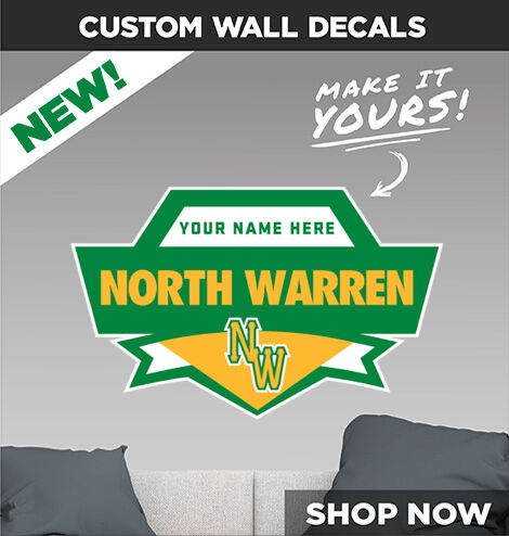 NORTH WARREN COUGARS ONLINE STORE Make It Yours: Wall Decals - Dual Banner