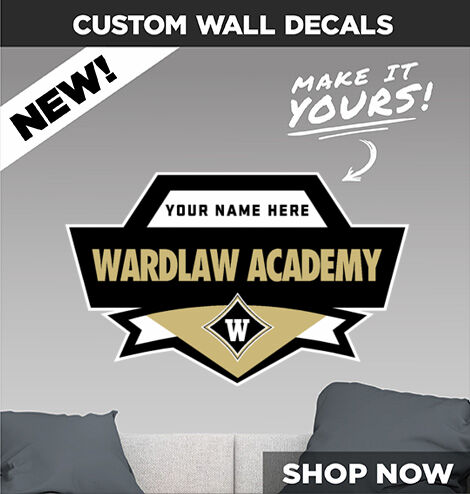 WARDLAW ACADEMY PATRIOTS Decal Dual Banner Banner