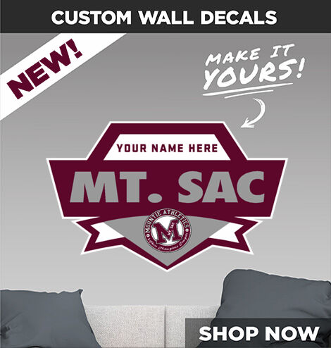 Mt. San Antonio College The Official Store of the Mounties Decal Dual Banner Banner