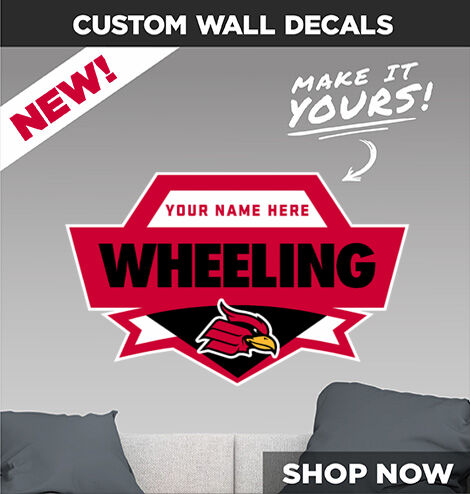 Wheeling University Cardinals Online Store Decal Dual Banner Banner