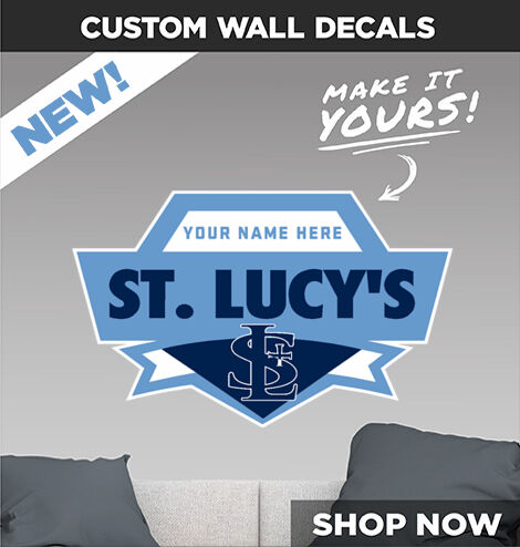 St. Lucy's Regents Make It Yours: Wall Decals - Dual Banner