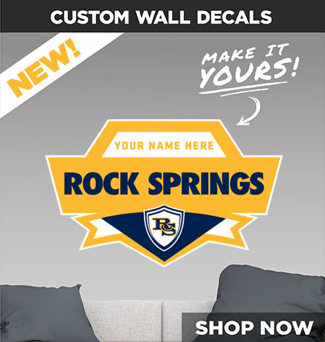 Rock Springs Knights Make It Yours: Wall Decals - Dual Banner