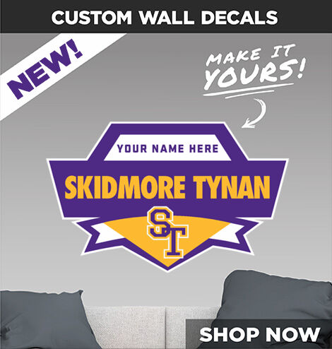 Skidmore Tynan Bobcats Decal Dual Banner Banner