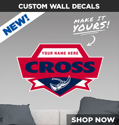 Cross Stingrays Official Fan Gear Store Make It Yours: Wall Decals - Dual Banner