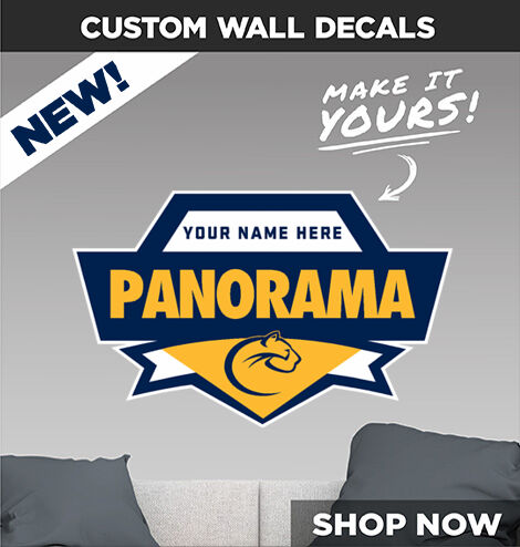 Panorama Cougars Make It Yours: Wall Decals - Dual Banner
