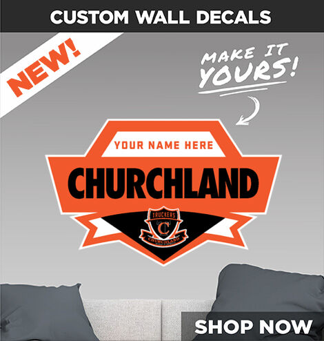 Churchland  Truckers Decal Dual Banner Banner