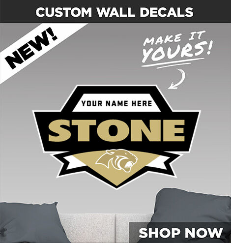 Stone Panthers Decal Dual Banner Banner