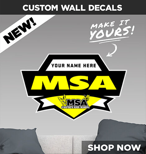 Marin School of the Arts @Novato High School Make It Yours: Wall Decals - Dual Banner