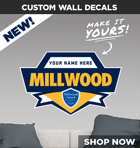 Millwood  Bobcats Decal Dual Banner Banner