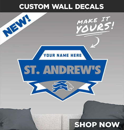 St. Andrew's  Lions Make It Yours: Wall Decals - Dual Banner