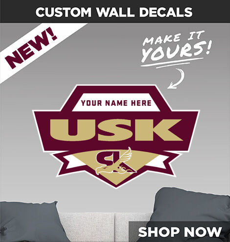 University of Saint Katherine Firebirds Make It Yours: Wall Decals - Dual Banner
