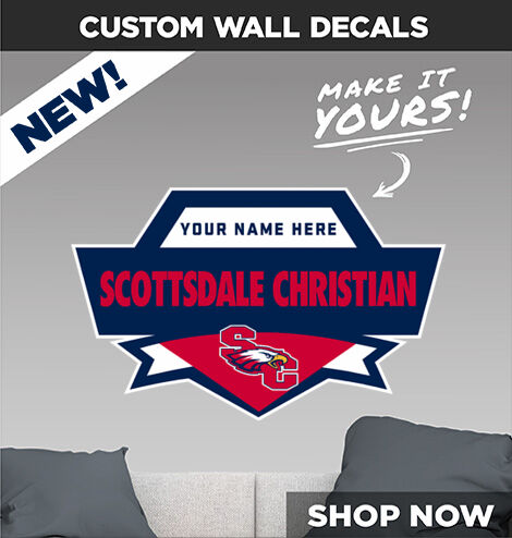 SCA ONLINE EAGLE SHOPPE Make It Yours: Wall Decals - Dual Banner