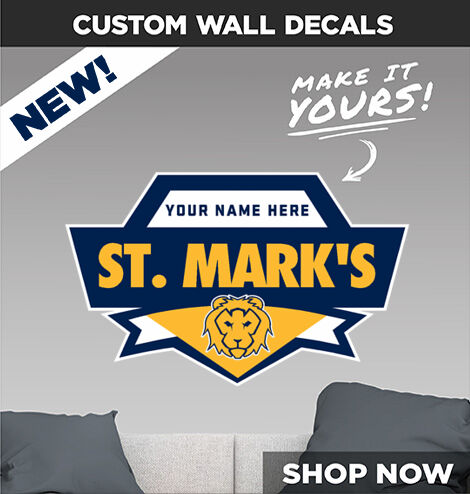 St. Mark's Lions Make It Yours: Wall Decals - Dual Banner