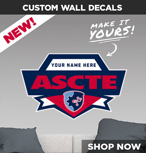 ASCTE Sentinels Online Store Make It Yours: Wall Decals - Dual Banner