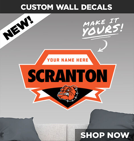 Scranton  Bulldogs Make It Yours: Wall Decals - Dual Banner