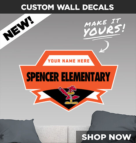 Spencer Elementary Roadrunners Make It Yours: Wall Decals - Dual Banner
