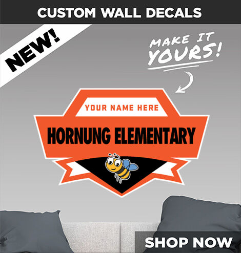 Hornung Elementary Hornets Make It Yours: Wall Decals - Dual Banner