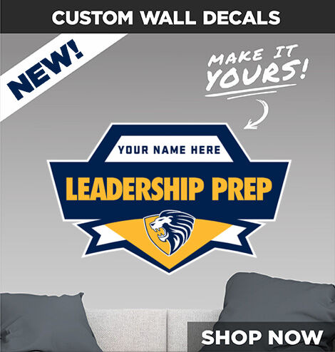 Leadership Prep Lions Make It Yours: Wall Decals - Dual Banner