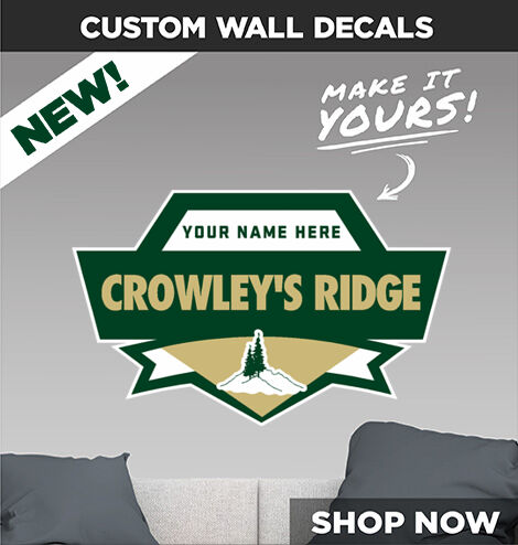 Crowley's Ridge Pioneers Decal Dual Banner Banner