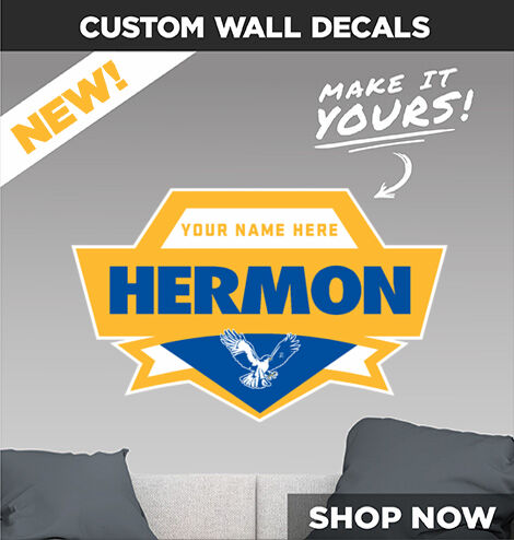 Hermon Hawks Make It Yours: Wall Decals - Dual Banner