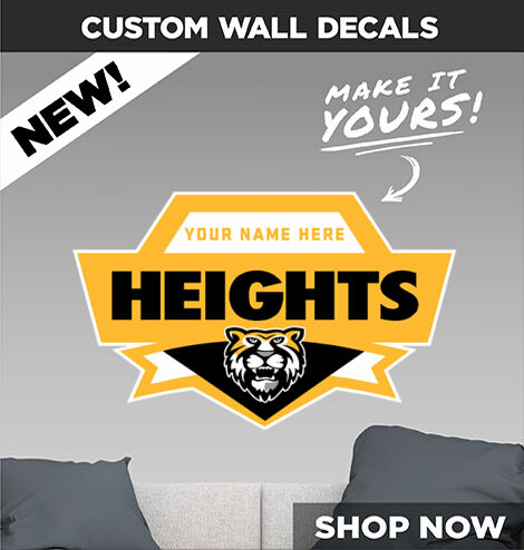 Heights Tigers Make It Yours: Wall Decals - Dual Banner