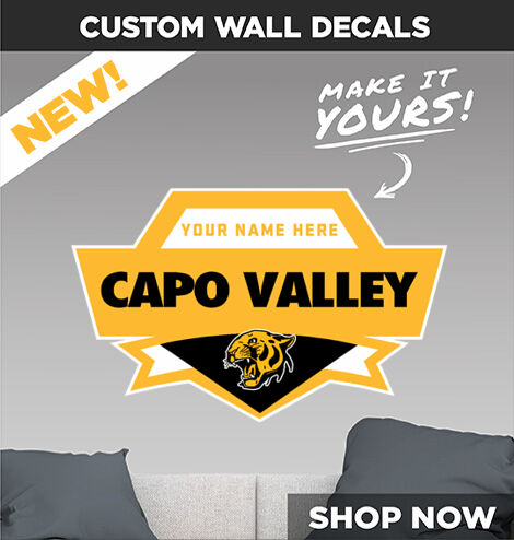 Capo Valley Cougars Decal Dual Banner Banner