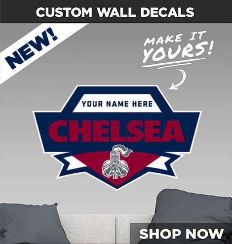 Chelsea Academy Knights Make It Yours: Wall Decals - Dual Banner