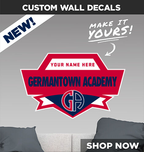 Germantown Academy Patriots Make It Yours: Wall Decals - Dual Banner