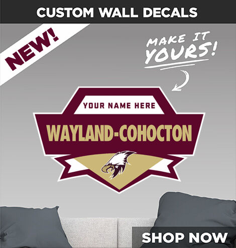 Wayland-Cohocton Eagles Decal Dual Banner Banner