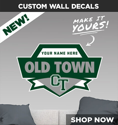 Old Town Coyotes Make It Yours: Wall Decals - Dual Banner