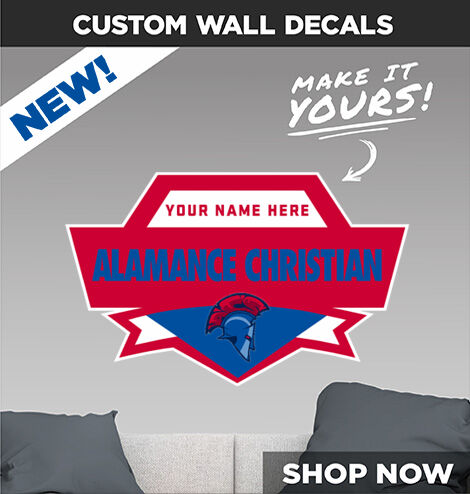 Alamance Christian Warriors Make It Yours: Wall Decals - Dual Banner