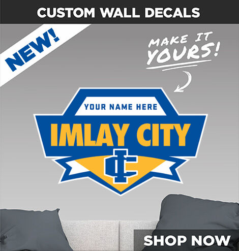 Imlay City Spartans Decal Dual Banner Banner